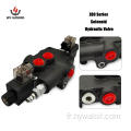 1Z80 80 LPM Valve de commande de solénoïde monobloc hydraulique